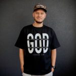 футболка з принтом God