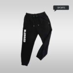 спортывні штани з написом Blessed