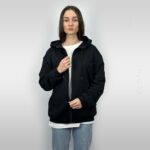 зіп худі двух нитка з принтом