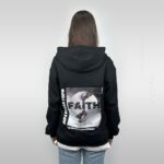 зіп худі двух нитка з принтом