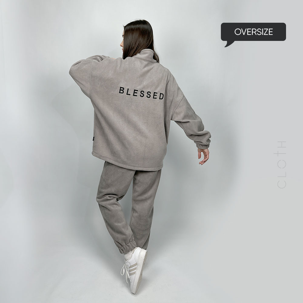 зіп кофта на полар фліс