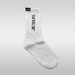 білі шкарпетки Jesus