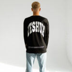 Лонгслів з принтом Yeshua