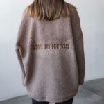 теді світшот оверсайз з вишивкою God is my fortress