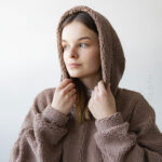 теді худі оверсайз з вишивкою God is my fortress