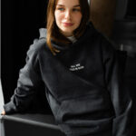 Худі варенка з написом All we need is God