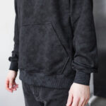 чорне худі варенка з написом All we need is God