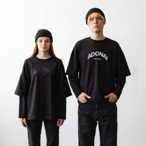 Лонгслів з подвійним рукавом Adonai my Lord