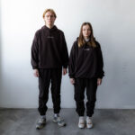 шоколадний Костюм полар фліс Blessed