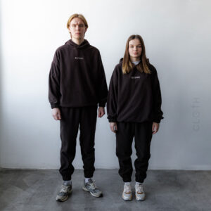 шоколадний Костюм полар фліс Blessed