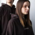 шоколадний Костюм полар фліс Blessed