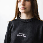 Світшот з необробленими краями RAW EDGE