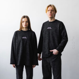 Світшот з необробленими краями RAW EDGE