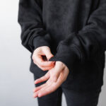 світшот чорна варенка з написом All we need is God