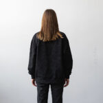 світшот чорна варенка з написом All we need is God