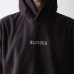 Худі шоколадний полар фліс blessed