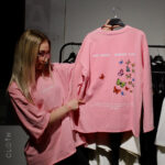 рожевий лонгслів Божий план cloth of god