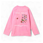 рожевий лонгслів Божий план / God`s plan