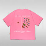 рожева футболка за принтом Божий план