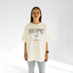 бежева футболка Holy Spirit
