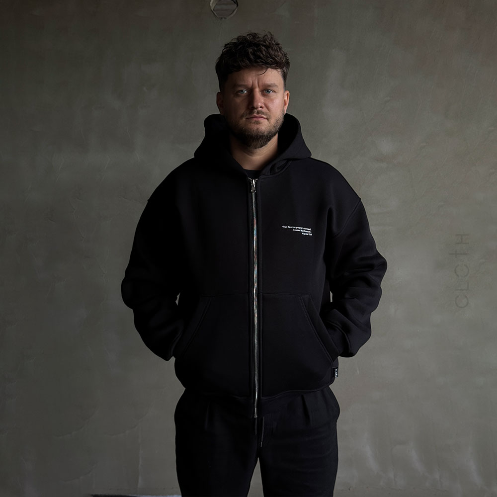 Худі тринитка начіс принт голоб і напис Jesus