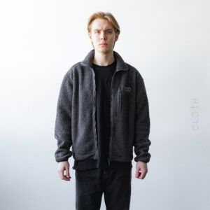 Зіп кофта хутро тедді GOD is my victory (unisex)