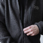 Зіп кофта хутро тедді GOD is my victory (unisex)