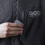 Зіп кофта хутро тедді GOD is my victory (unisex)