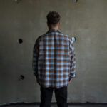 сорочка в клітинку чоловіча | жіноча (unisex) коричневий колір