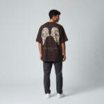 футболка псалом 91 коричневий колір